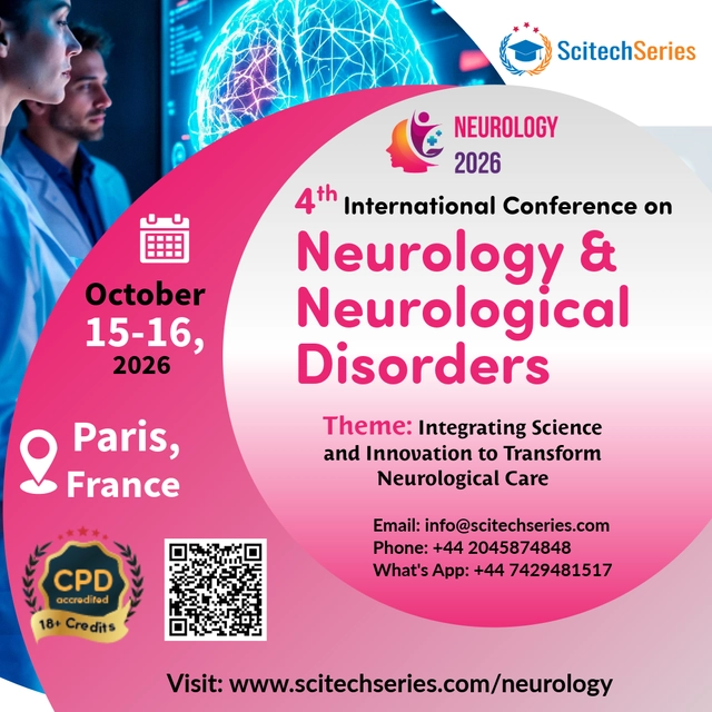  4th International Conference on Neurology & Neurological Disorders